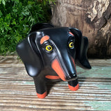 Allen Designs Dachshund Planter