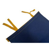 Vintage Blue University Notre Dame Fighting Irish Pennant Banner Felt Wool 29"