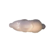 Mosser Crown Tuscan Pink Glass Sitting Bunny Rabbit Figurine USA New