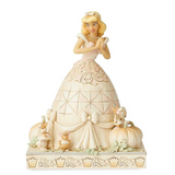 Jim Shore Disney Princess White Woodland Cinderella