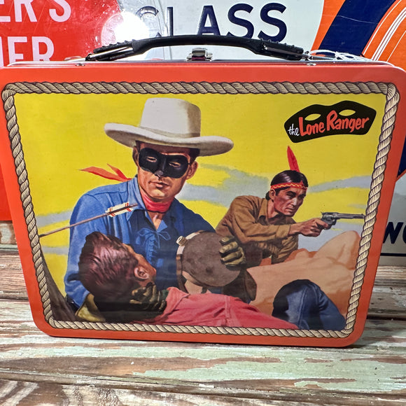 Lone Ranger Tin Tote Lunch Box