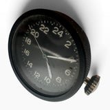 Vintage Elgin 24-Hour Military Aircraft Gun Camera Clock Watch (Non-Working/Parts) 1” B-52