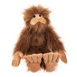 Mighty Bigfoot Ganz Plush Toy Sasquatch Soft Fur Big Feet Huggable 15" New