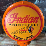 Indian Reproduction Gas Pump Globe
