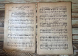 Antique My Mammy Knows Foxtrot Orchestra Sheet Music