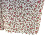 No Boundaries Floral 3/4 Slit Sleeve Blouse VNeck Lightweight Fabric Feminine Style Size S Preworn