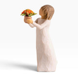 Willow Tree "It's the Little Things" Figurine 5.5" Hand-Painted Resin Sculpture By Susan Lordi New