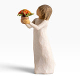 Willow Tree "It's the Little Things" Figurine 5.5" Hand-Painted Resin Sculpture By Susan Lordi New