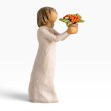 Willow Tree "It's the Little Things" Figurine 5.5" Hand-Painted Resin Sculpture By Susan Lordi New
