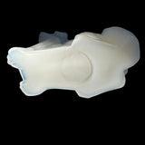 Mosser White Milk Glass Sitting Labrador Dog Lab Figurine Collectible Paperweight USA New