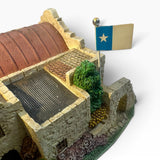 The Alamo Texas Historical Landmark Figurine By Enesco 1999 Collectible Resin Sculpture