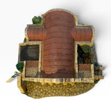 The Alamo Texas Historical Landmark Figurine By Enesco 1999 Collectible Resin Sculpture