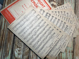 Antique A Night of Memories Foxtrot Orchestra Sheet Music