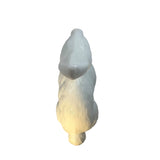 Mosser Milk Glass White Glass Sitting Bunny Rabbit USA New