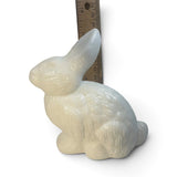 Mosser Milk Glass White Glass Sitting Bunny Rabbit USA New