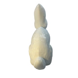 Mosser Milk Glass White Glass Sitting Bunny Rabbit USA New