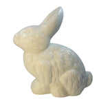 Mosser Milk Glass White Glass Sitting Bunny Rabbit USA New