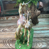 Trail of Painted Ponies Joyful Serenade Unicorn Mare and Foal