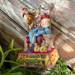 Mary Engelbreit figure “It’s Good to Be Queen” figure