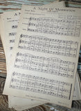 Antique A Night of Memories Foxtrot Orchestra Sheet Music