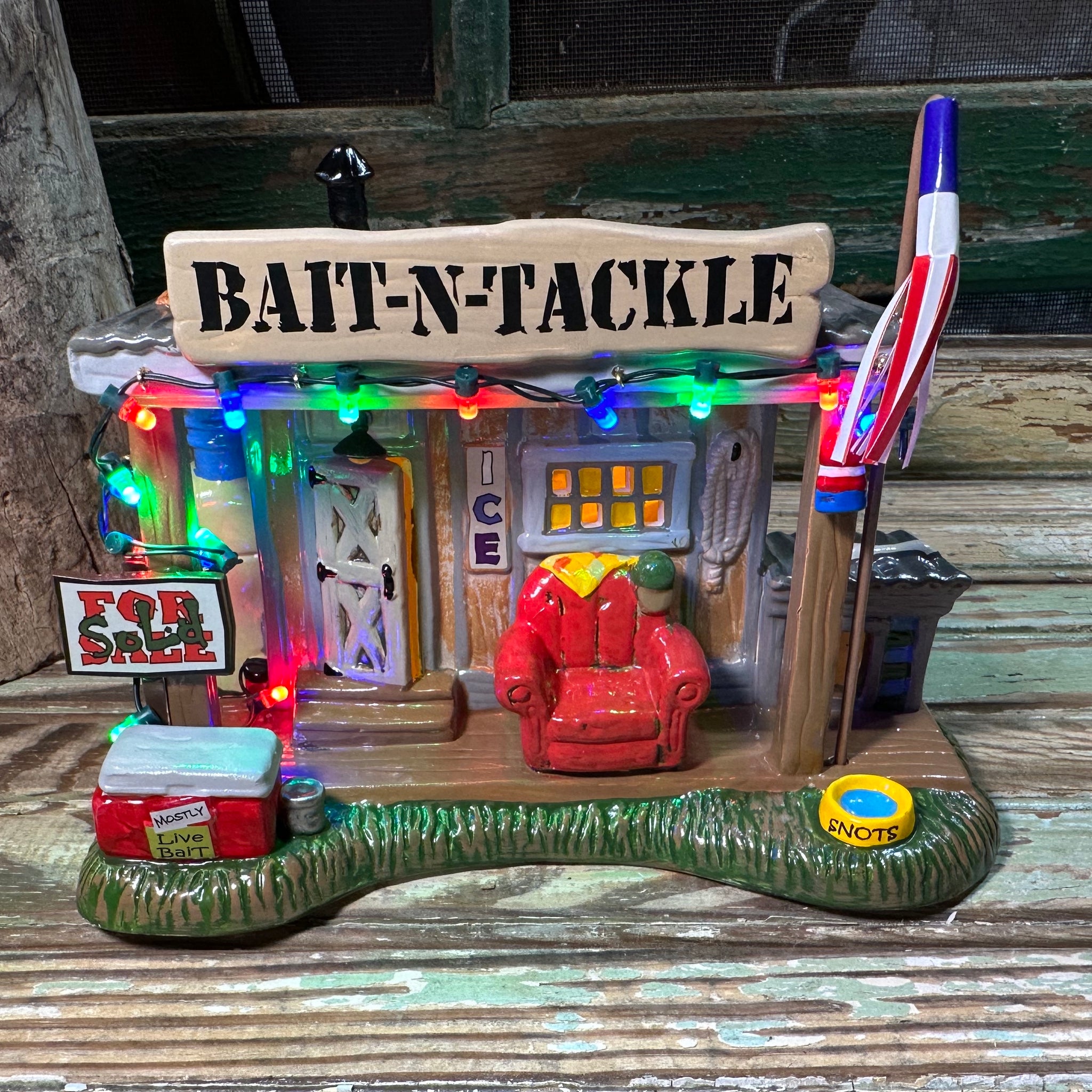 Dept 56 National Lampoon's Christmas Vacation Cousin Eddie's Bait-N-Ta –  Conner's Corner Collectibles, Antiques, Boutique & Gifts