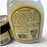 Howard Leather Cleaner and Howard Leather Salve Set USA