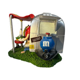 M&Ms Camping Figurine 2011 Vintage Collectible With Airstream Trailer & BBQ Scene Home Sweet Home
