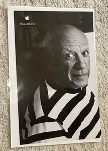 Apple Think Different Picasso Poster 11” x 17”