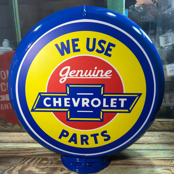 Chevrolet Reproduction Poly Plastic Gas Pump Globe