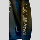 Mens Hollister Pullover Hoodie S Black California Appliqué Front Skater Outdoor