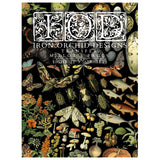 Iron Orchid Designs IOD Millot’s Pages Rub On Transfer Pad 8 Pages, 12” x 16”