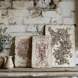 Iron Orchid Designs IOD Hameau de la Reiner Paint Inlay 12 x16” Pad™ French Farmhouse Floral