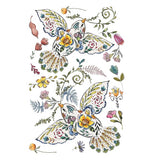 Iron Orchid Designs IOD Fern Fables™ Rub On Transfer Pad 8 Pages, 8” x 12”