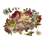 Iron Orchid Designs IOD Floral Anthology Rub On Transfer Pad 4 Pages, 12” x 16”