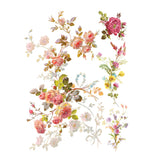 Iron Orchid Designs Saint Germain Rub On Transfer Pad, 8 Pages, 12” x 16”