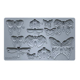 Iron Orchid Designs Monarch 6” x 10” IOD Mould™ Mold Butterfly Moth Dragonfly