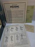 Vintage 1967 FEUDAL Board Game 3M Bookshelf Game of Siege Conquest