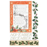 Iron Orchid Designs Santa's Hollow Rub On Transfer Pad, 8 Pages, 8” x 12”.  Limited Edition