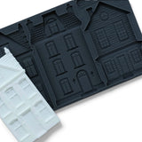 Iron Orchid Designs IOD Old Colchester Road Mould 6” x 10” Mold English Cottage House New
