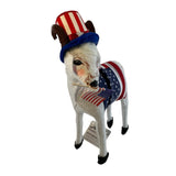 Annalee Patriotic Goat Top Hat Flag Stars Stripes New America USA