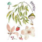 Iron Orchid Designs IOD Whispering Willow Rub On Transfer Pad 8 Pages, 12” x 16”