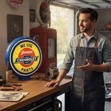 Chevrolet Poly Plastic Reproduction Gas Pump Globe New