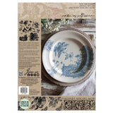 Iron Orchid Designs IOD Meadowlark 12 x 12” Stamp™ Birds Butterflies