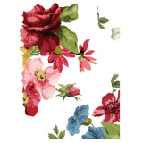 Iron Orchid Designs IOD Wall Flower Rub On Transfer Pad, 8 Pages, 12” x 16”