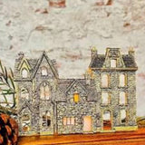 Iron Orchid Designs IOD Old Colchester Road Mould 6” x 10” Mold English Cottage House New