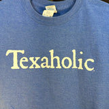 Texaholic TShirt Size S Youth Shirt Blue Bell Waylon Willie King George Texas
