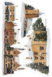 Iron Orchid Designs A Cotswold Christmas IOD 8 Page Transfer Pad 8” x 12”  English Houses Wreath Sheep Cow Dog Christmas Holiday
