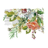 Iron Orchid Designs IOD Elysium Rub On Transfer 4 Pages 12” x 16”