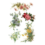 Iron Orchid Designs Catharina Rub On Transfer Pad, 8 Pages, 8” x 12”