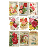 Iron Orchid Designs IOD Ephemeral Melange Rub On Transfer Pad 8 Pages, 8” x 12”